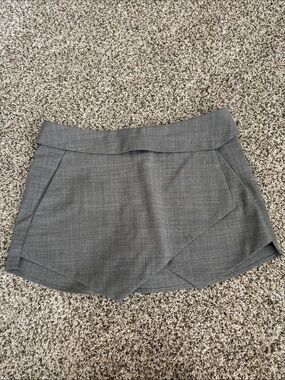 Talula Gray Wrap-Front Women’s Shorts